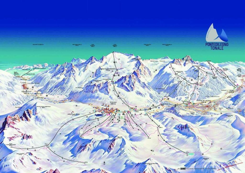 Soleneve Lejlighed Passo del Tonale Eksteriør billede